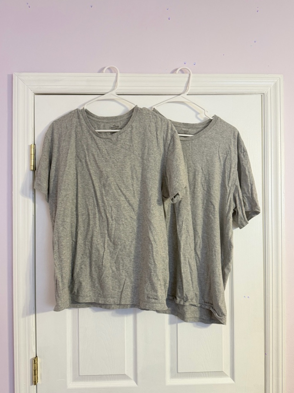 Calvin Klein Gray Crewneck T-Shirt Duo